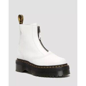 Dr Martens JETTA ZIPPED SENDAL LEATHER PLATFORM BOOTS 8 / 39